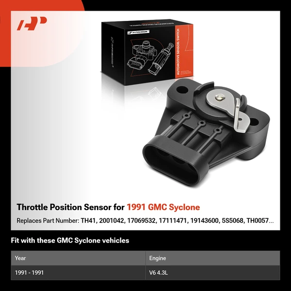 Throttle Position Sensor for 1991 GMC Syclone