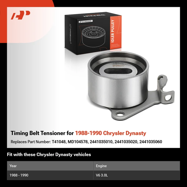 Timing Belt Tensioner for 1988-1990 Chrysler Dynasty