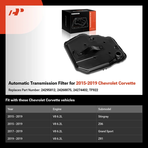 Automatic Transmission Filter for 2015-2019 Chevrolet Corvette