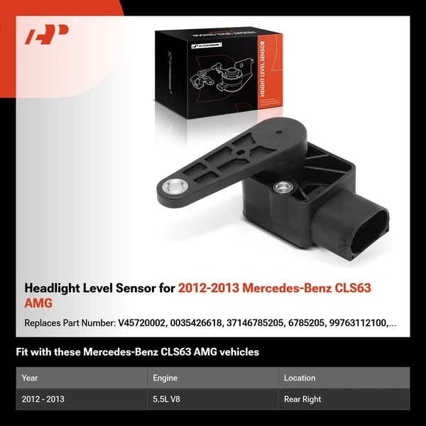 Headlight Level Sensor for 2012-2013 Mercedes-Benz CLS63 AMG