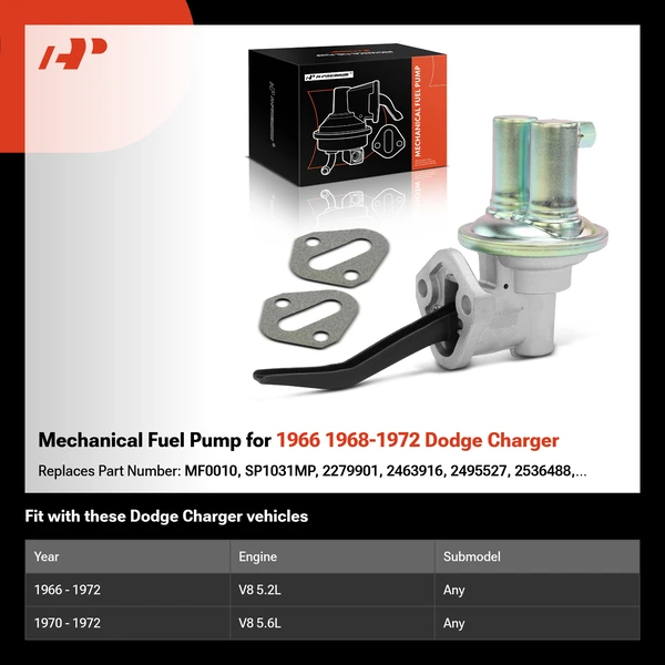 Mechanical Fuel Pump for 1966 1968-1972 Dodge Charger