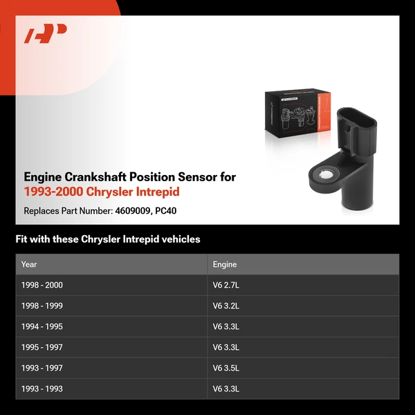 Engine Crankshaft Position Sensor for 1993-2000 Chrysler Intrepid