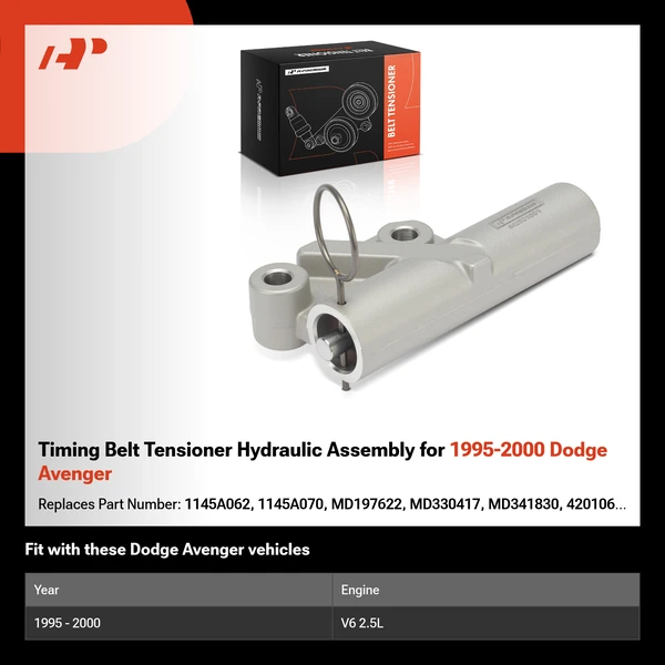 Timing Belt Tensioner Hydraulic Assembly for 1995-2000 Dodge Avenger