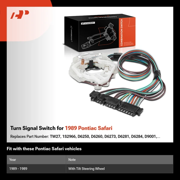 Turn Signal Switch for 1989 Pontiac Safari