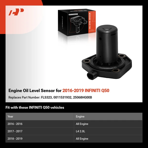 Engine Oil Level Sensor for 2016-2019 INFINITI Q50
