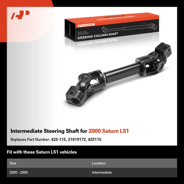 Intermediate Steering Shaft for 2000 Saturn LS1