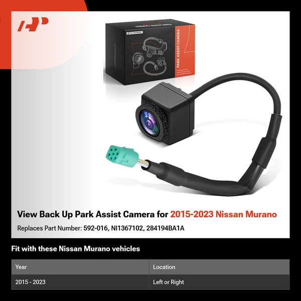 View Back Up Park Assist Camera for 2015-2023 Nissan Murano