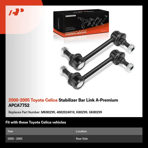 2000-2005 Toyota Celica Stabilizer Bar Link A-Premium APCA7752