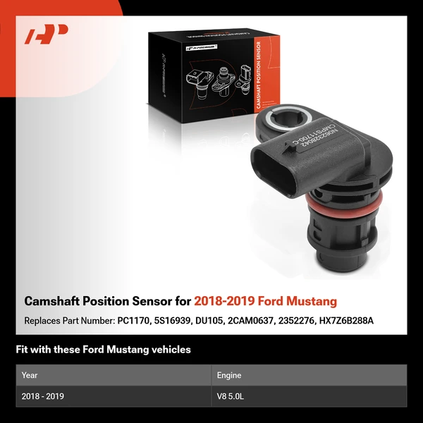 Camshaft Position Sensor for 2018-2019 Ford Mustang