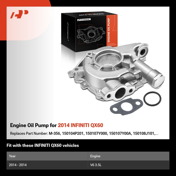 Engine Oil Pump for 2014 INFINITI QX60