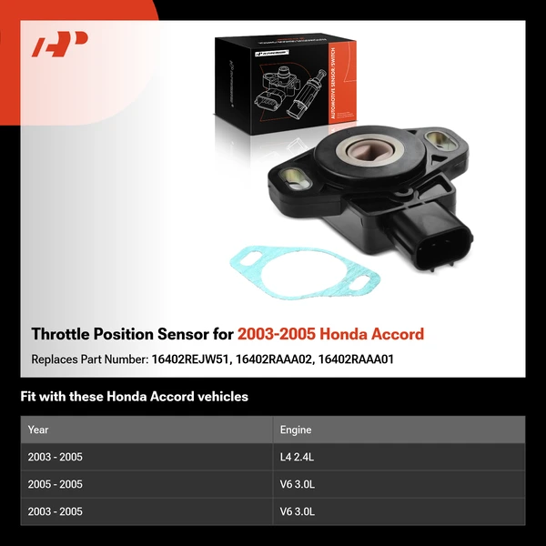Throttle Position Sensor for 2003-2005 Honda Accord