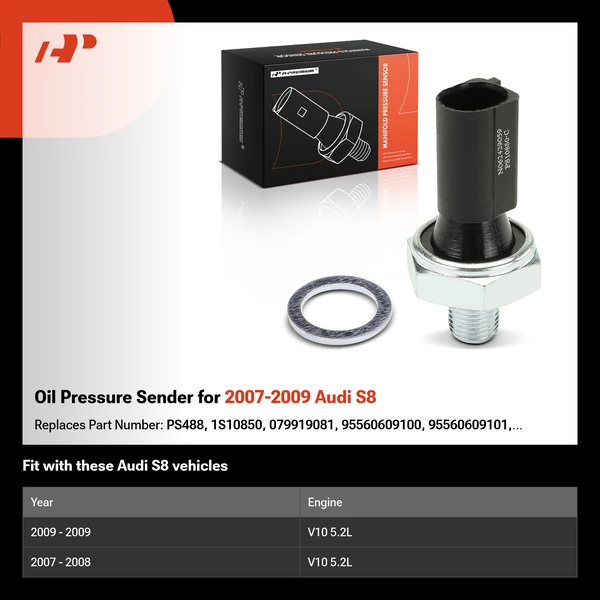 Oil Pressure Sender for 2007-2009 Audi S8