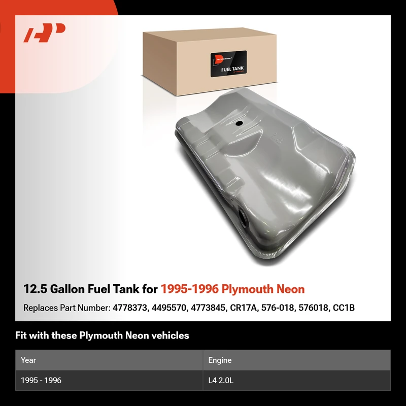 12.5 Gallon Fuel Tank for 1995-1996 Plymouth Neon