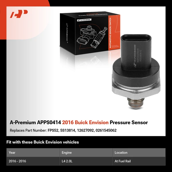 A-Premium APPS0414 2016 Buick Envision Pressure Sensor