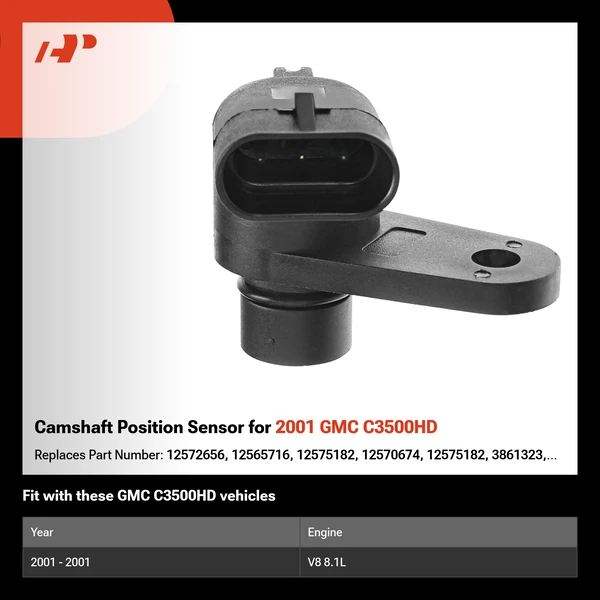 Camshaft Position Sensor for 2001 GMC C3500HD
