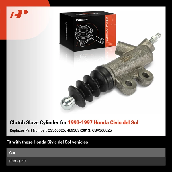 Clutch Slave Cylinder for 1993-1997 Honda Civic del Sol