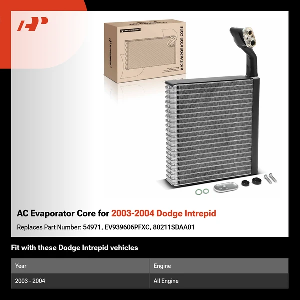 AC Evaporator Core for 2003-2004 Dodge Intrepid