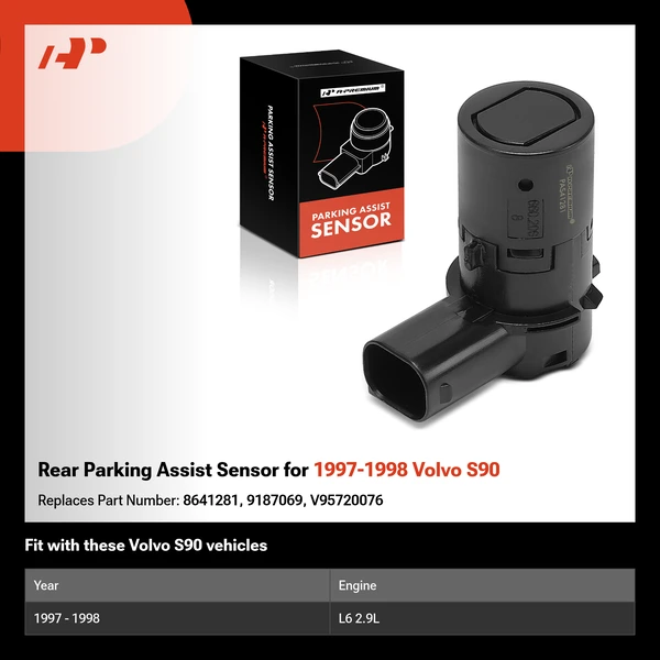 Rear Parking Assist Sensor for 1997-1998 Volvo S90
