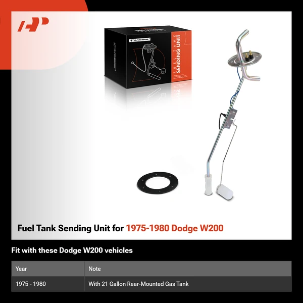 Fuel Tank Sending Unit for 1975-1980 Dodge W200