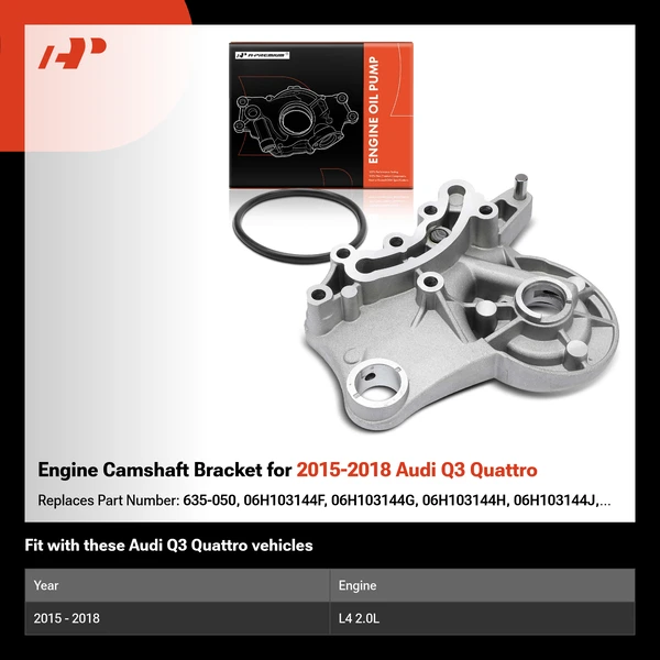 Engine Camshaft Bracket for 2015-2018 Audi Q3 Quattro