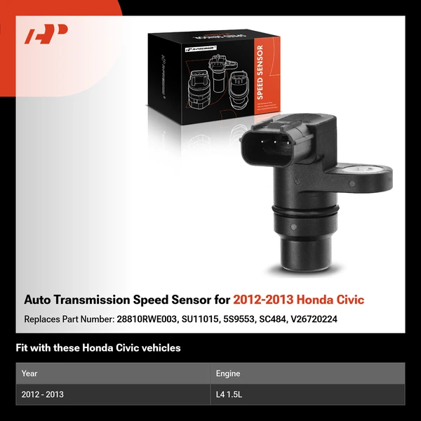 Auto Transmission Speed Sensor for 2012-2013 Honda Civic