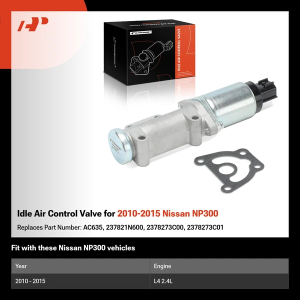 Idle Air Control Valve for 2010-2015 Nissan NP300
