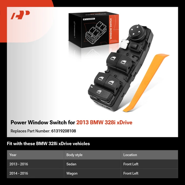 Power Window Switch for 2013 BMW 328i xDrive