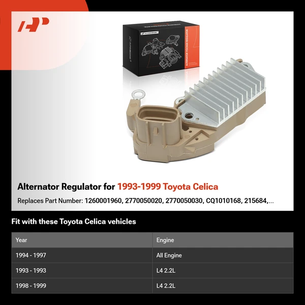 Alternator Regulator for 1993-1999 Toyota Celica