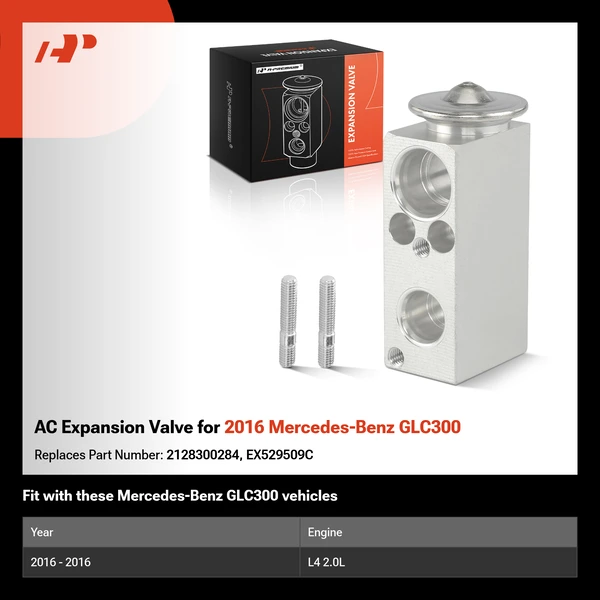 AC Expansion Valve for 2016 Mercedes-Benz GLC300