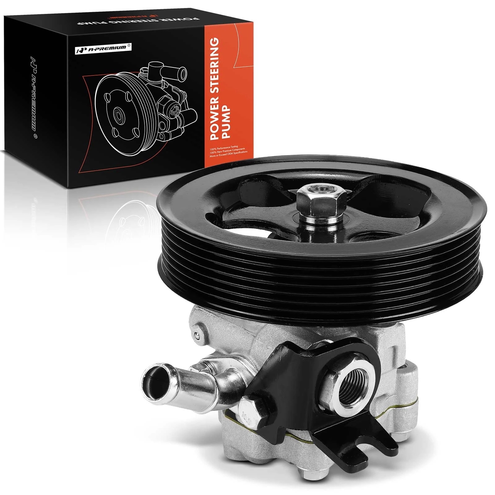 The A-premium Power Steering Pump for INFINITI QX80 14-23 QX56 2013 Nissan Armada 17-21 Image 
