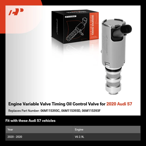 Engine Variable Valve Timing Oil Control Valve for 2020 Audi S7