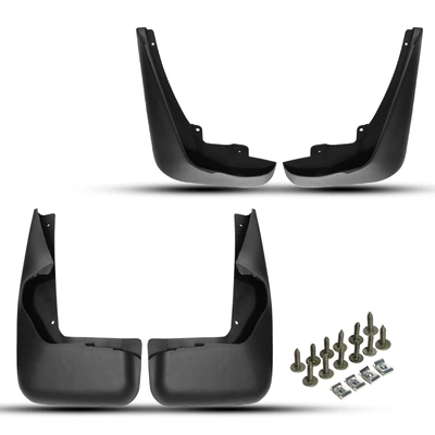 4 Pcs Front & Rear Mud Flaps Splash Guards