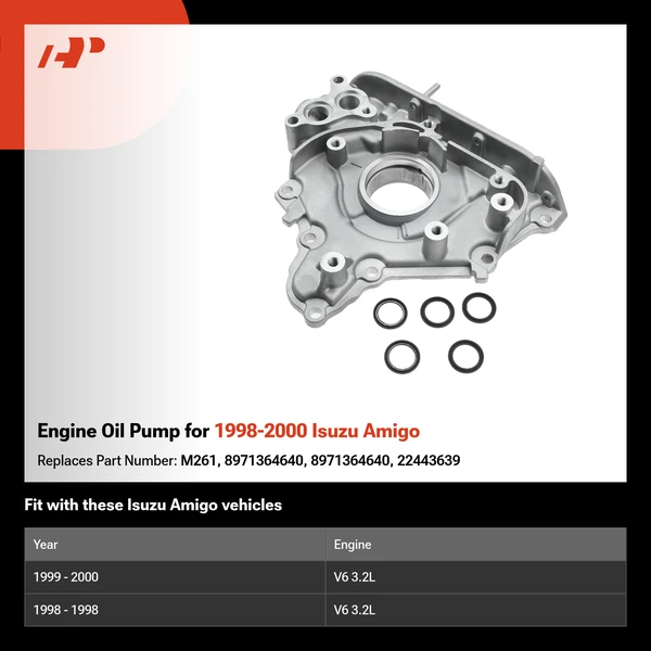 Engine Oil Pump for 1998-2000 Isuzu Amigo