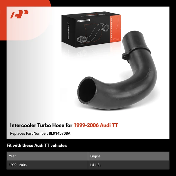 Intercooler Turbo Hose for 1999-2006 Audi TT