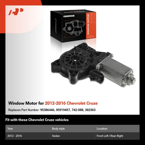 Window Motor for 2012-2016 Chevrolet Cruze