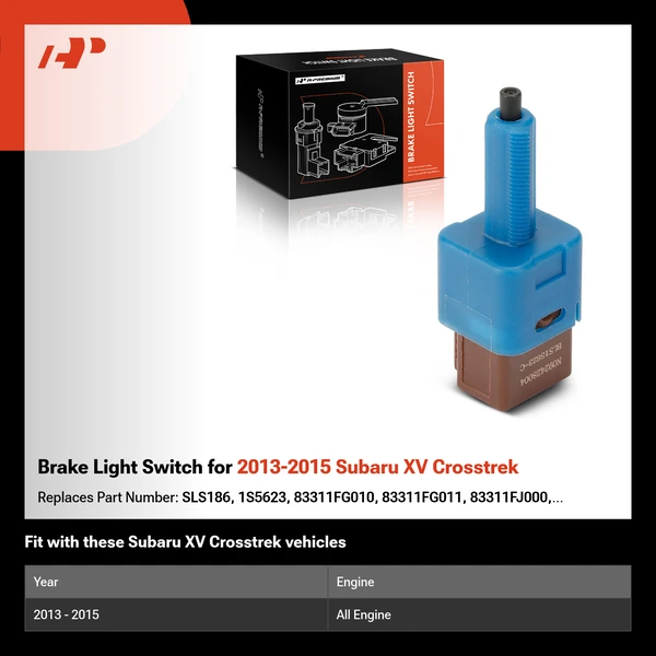 Brake Light Switch for 2013-2015 Subaru XV Crosstrek