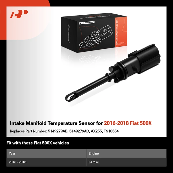 Intake Manifold Temperature Sensor for 2016-2018 Fiat 500X