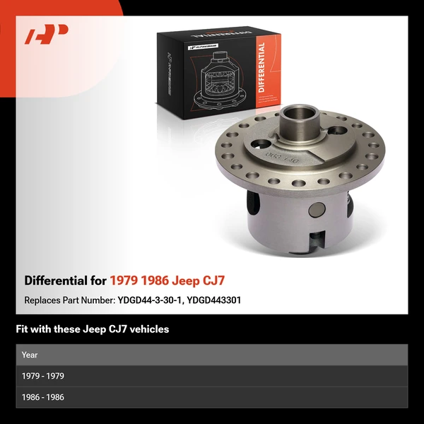 Differential for 1979 1986 Jeep CJ7