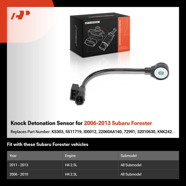 Knock Detonation Sensor for 2006-2013 Subaru Forester