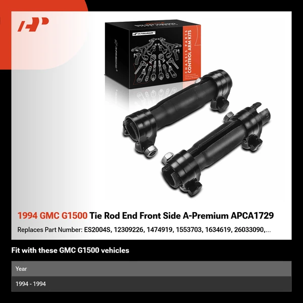 1994 GMC G1500 Tie Rod End Front Side A-Premium APCA1729