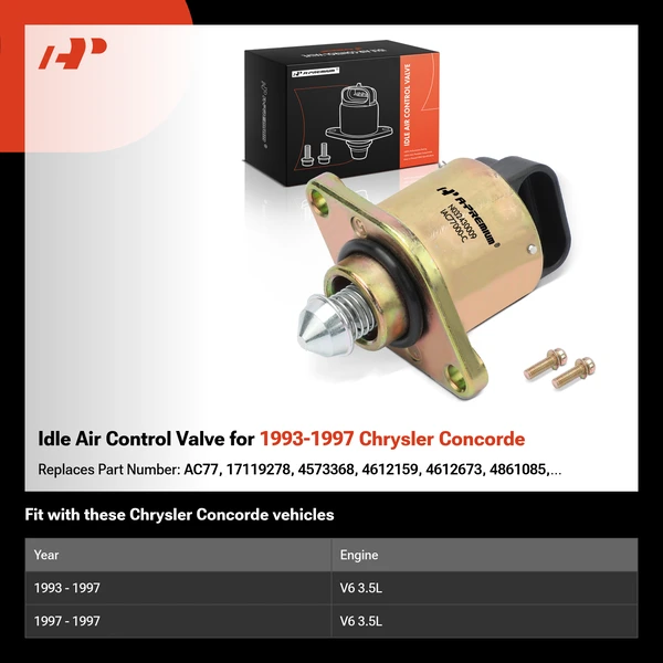 Idle Air Control Valve for 1993-1997 Chrysler Concorde