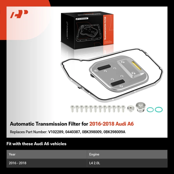 Automatic Transmission Filter for 2016-2018 Audi A6