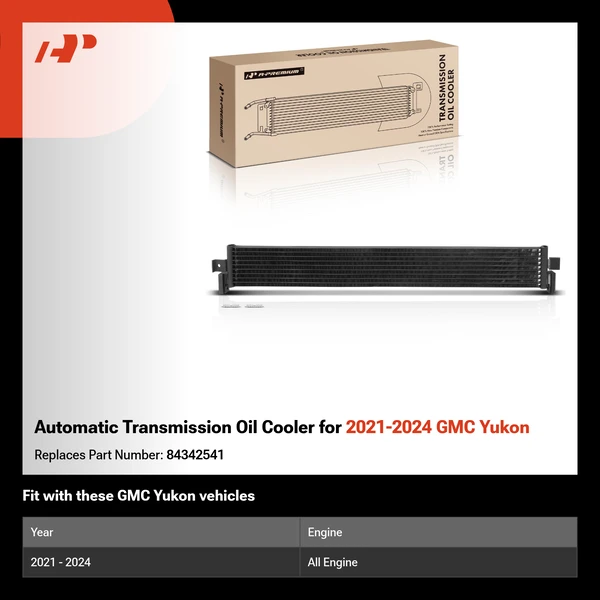 Automatic Transmission Oil Cooler for 2021-2024 GMC Yukon