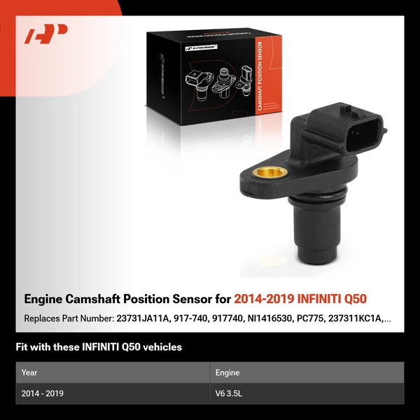 Engine Camshaft Position Sensor for 2014-2019 INFINITI Q50
