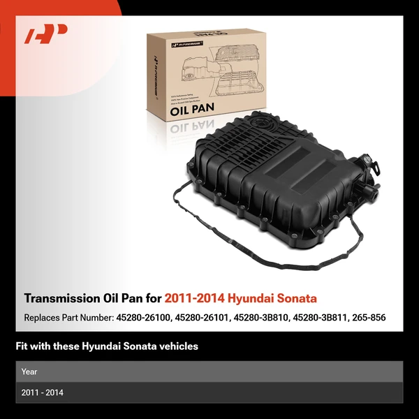 Transmission Oil Pan for 2011-2014 Hyundai Sonata
