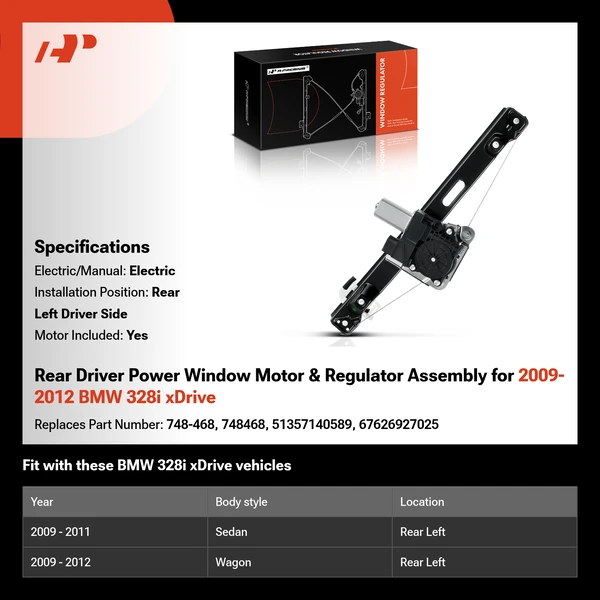 Front Driver or Passenger ABS Wheel Speed Sensor for 1992-1996 Volvo 960