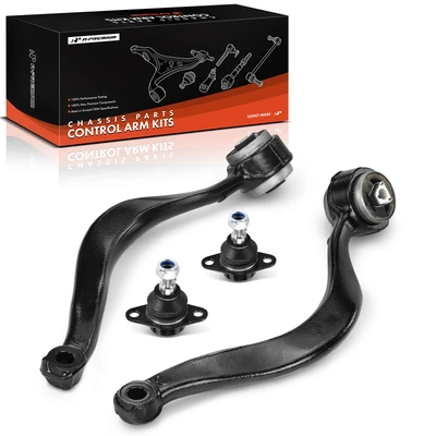 4 Pcs Front Lower Forward Control Arm and Ball Joint