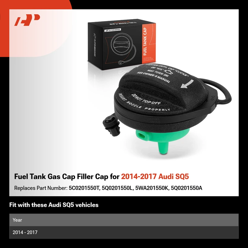 Fuel Tank Gas Cap Filler Cap for 2014-2017 Audi SQ5