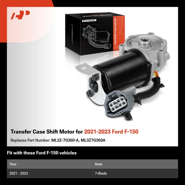 Transfer Case Shift Motor for 2021-2023 Ford F-150