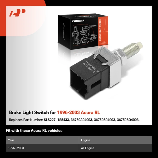 Brake Light Switch for 1996-2003 Acura RL